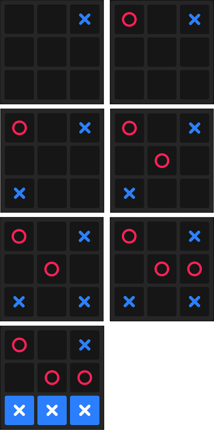 Tic Tac Toe gameplay