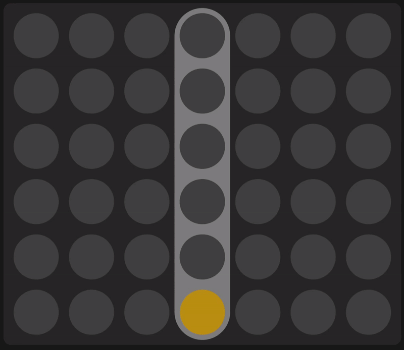 Four in a Row gameplay